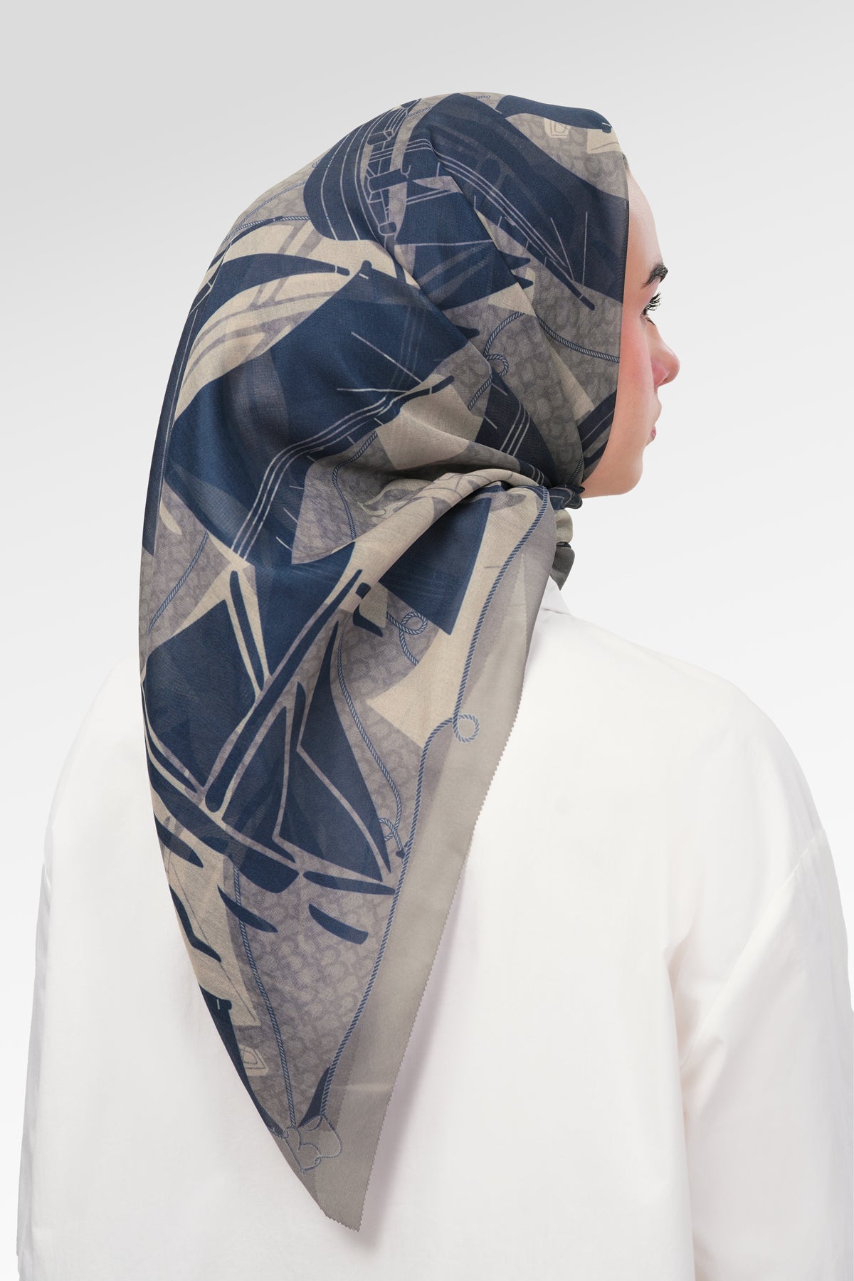 Nauticagram Scarf - Anchor