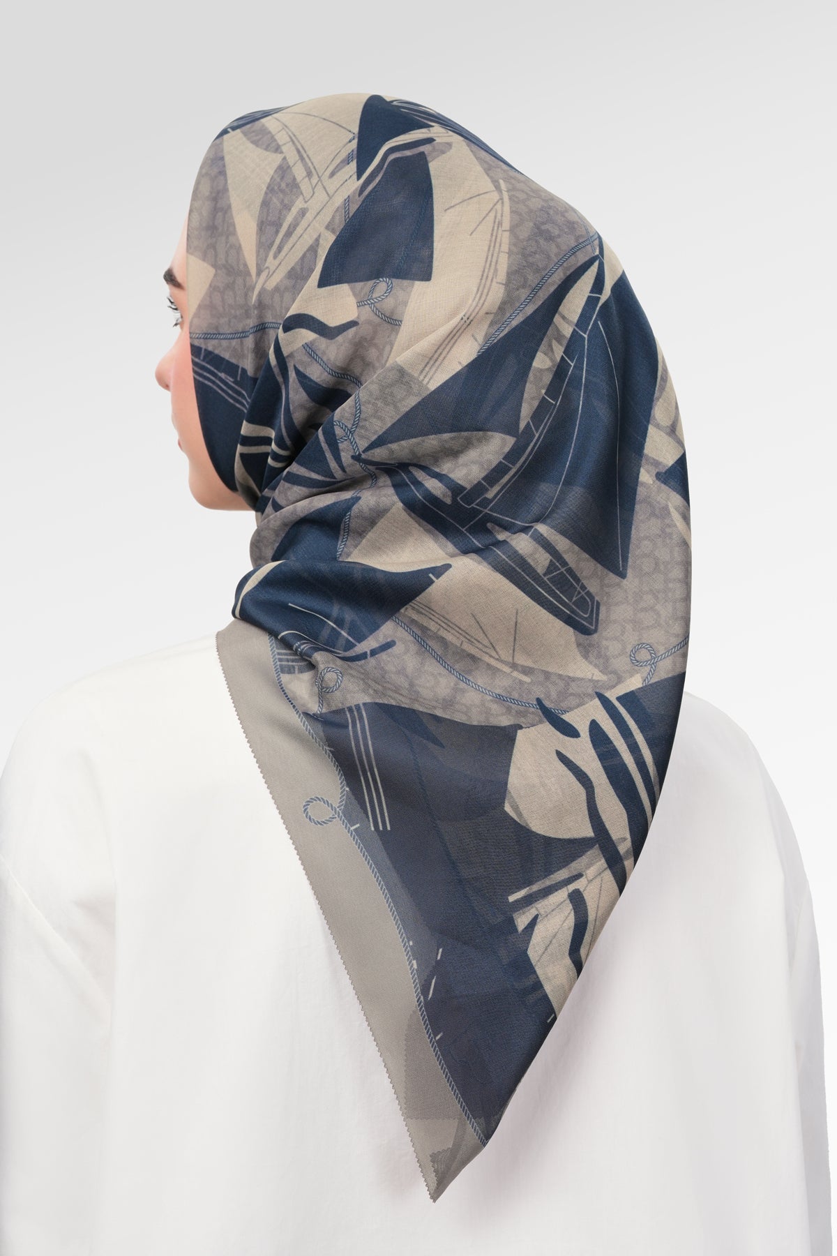 Nauticagram Scarf - Anchor