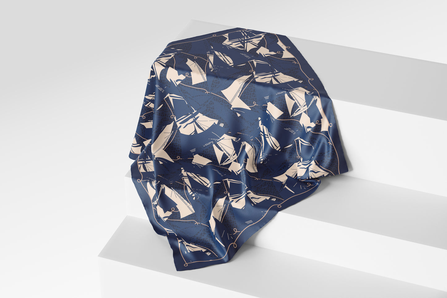 Nauticagram Scarf - Ocean