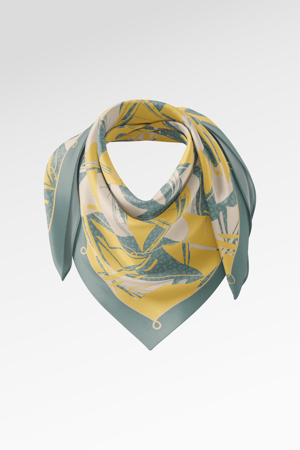 Nauticagram Scarf - Seaweed