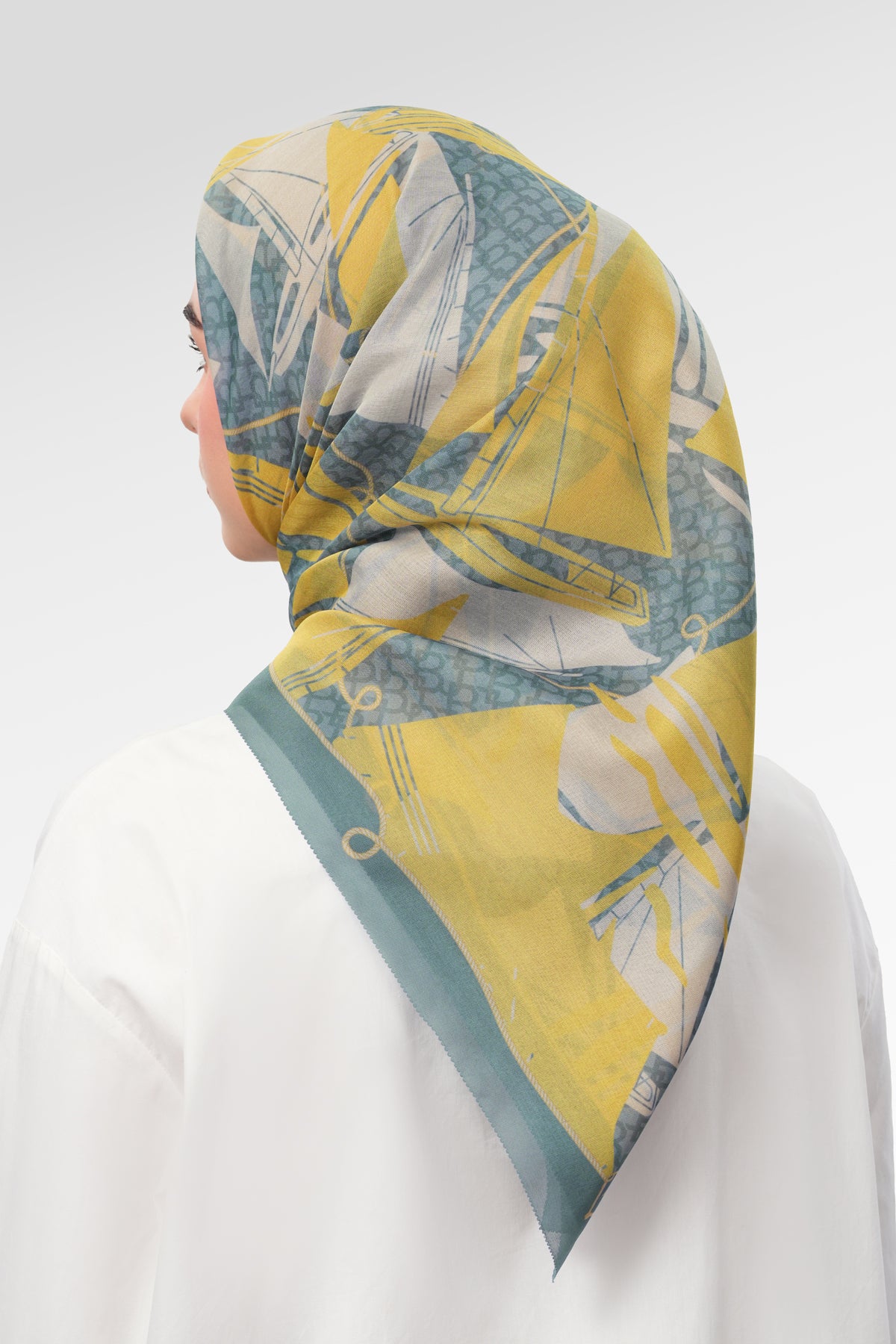 Nauticagram Scarf - Seaweed
