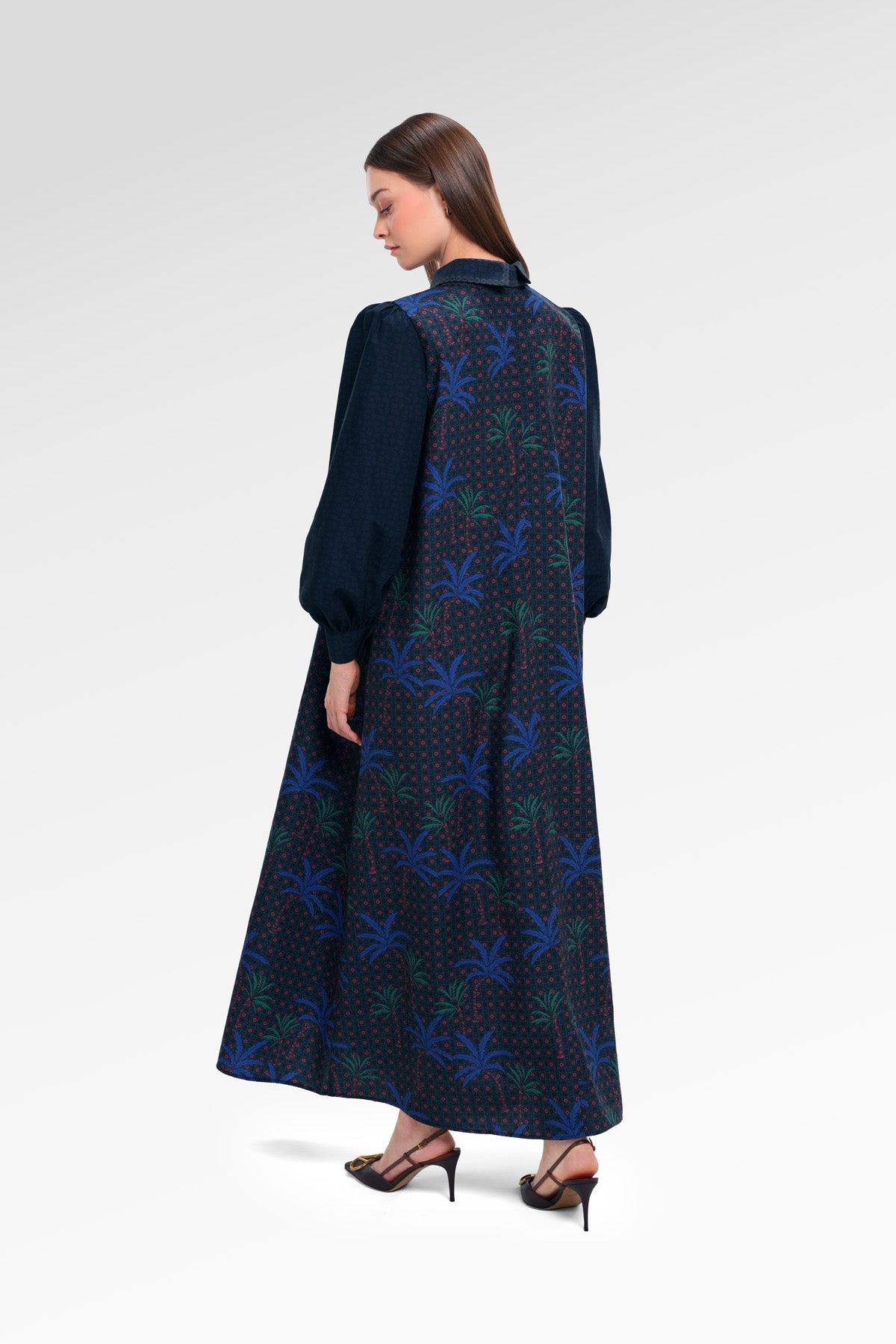 Nauticagram Tie Bow Dress - Ocean