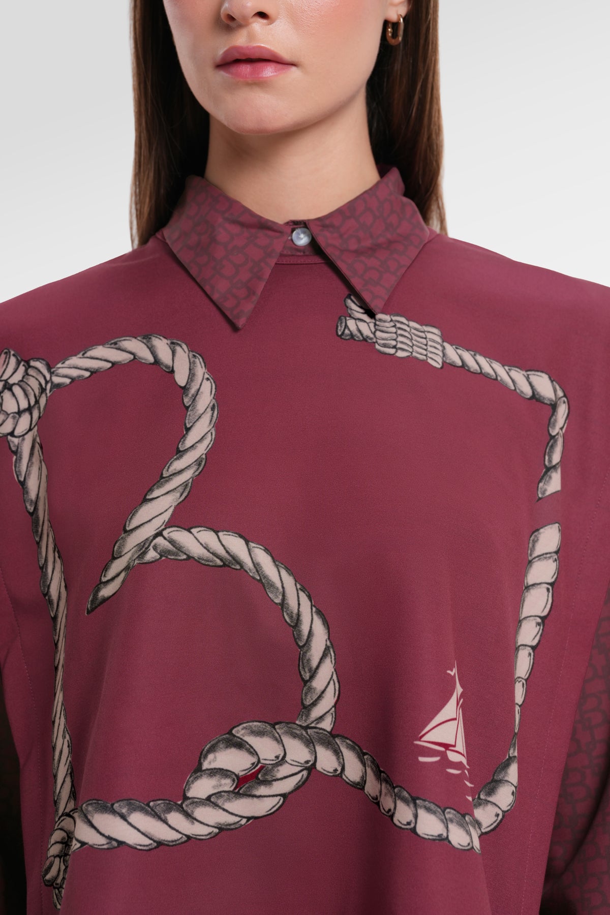 Nauticagram Vest - Red Tide