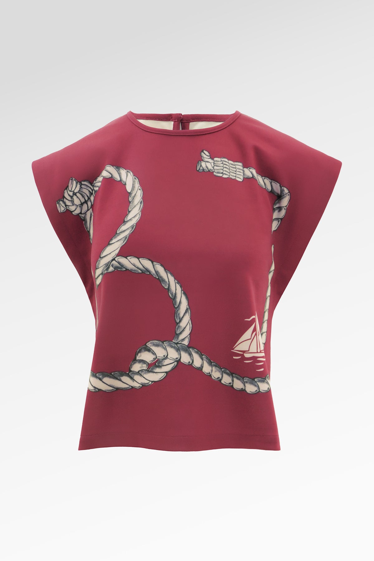 Nauticagram Vest - Red Tide