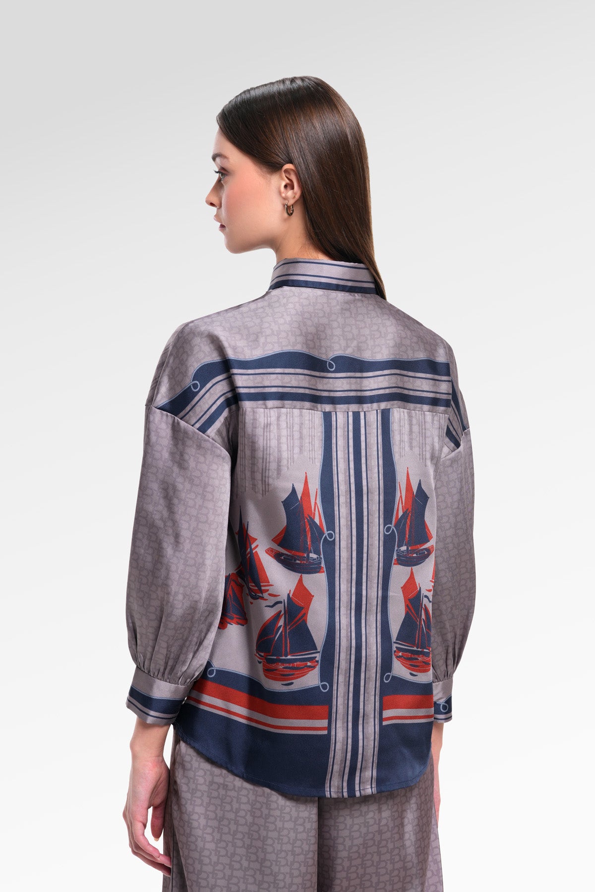 Nauticagram Yoke Shirt - Anchor