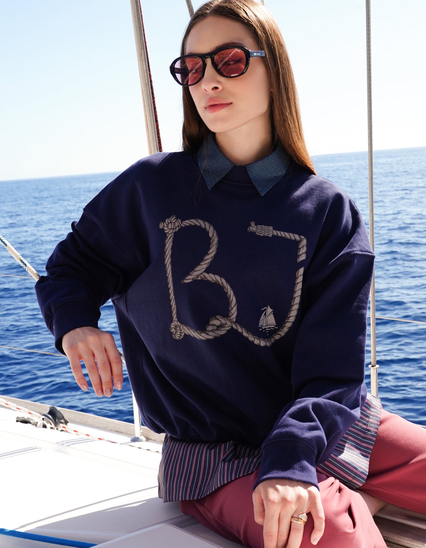 Nauticagram Sweatshirt - Ocean