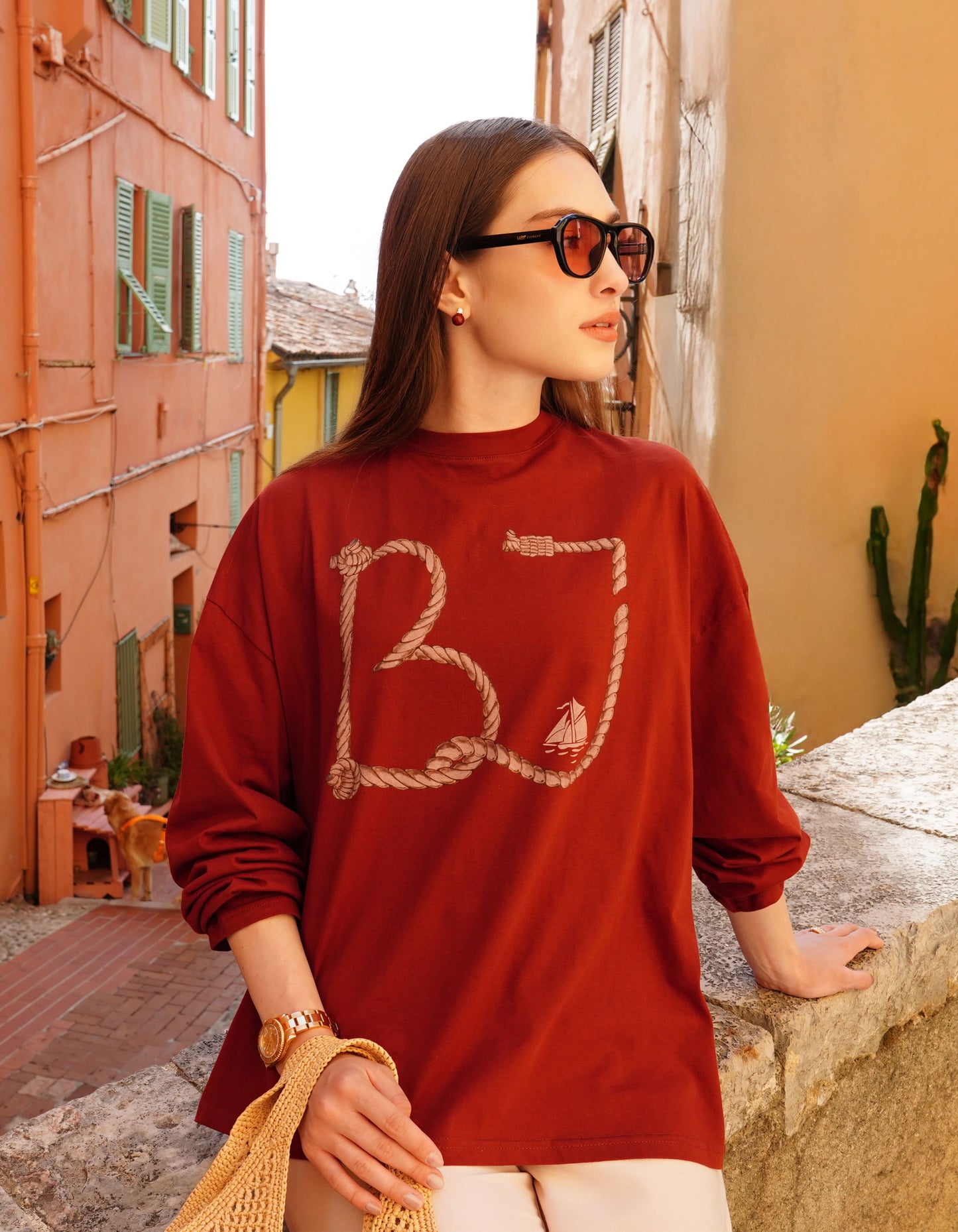 Nauticagram T-Shirt - Red Tide