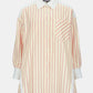 Nayleen Stripey Shirt - Tender Peach