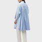Noelle Batwing Shirt - Powder Blue