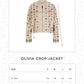 Olivia Crop Jacket - Linen