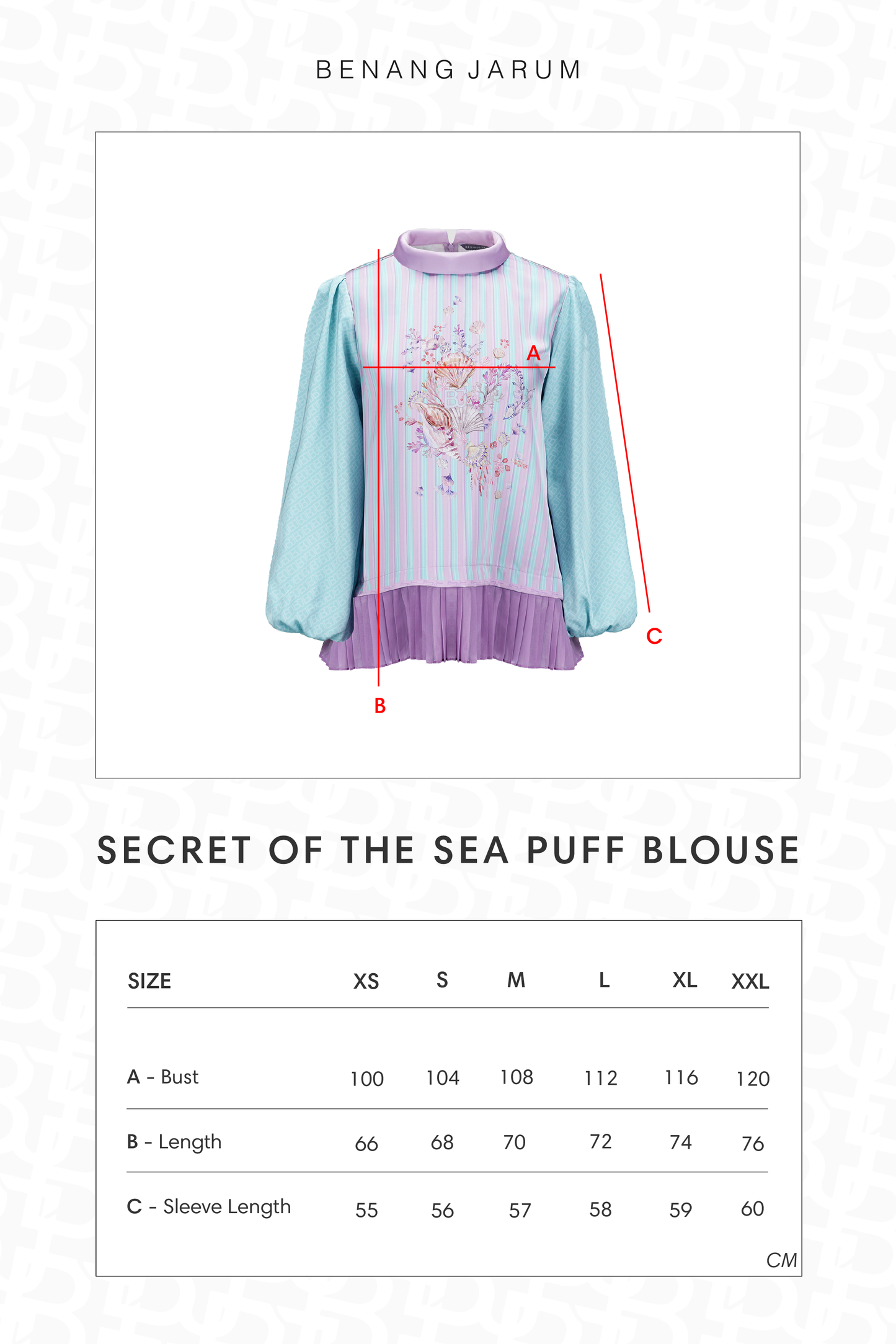 Secret Of The Sea Puff Blouse - Shell