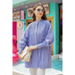 Pleated Shirt - Blue