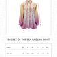 Secret Of The Sea Raglan Shirt - Algae