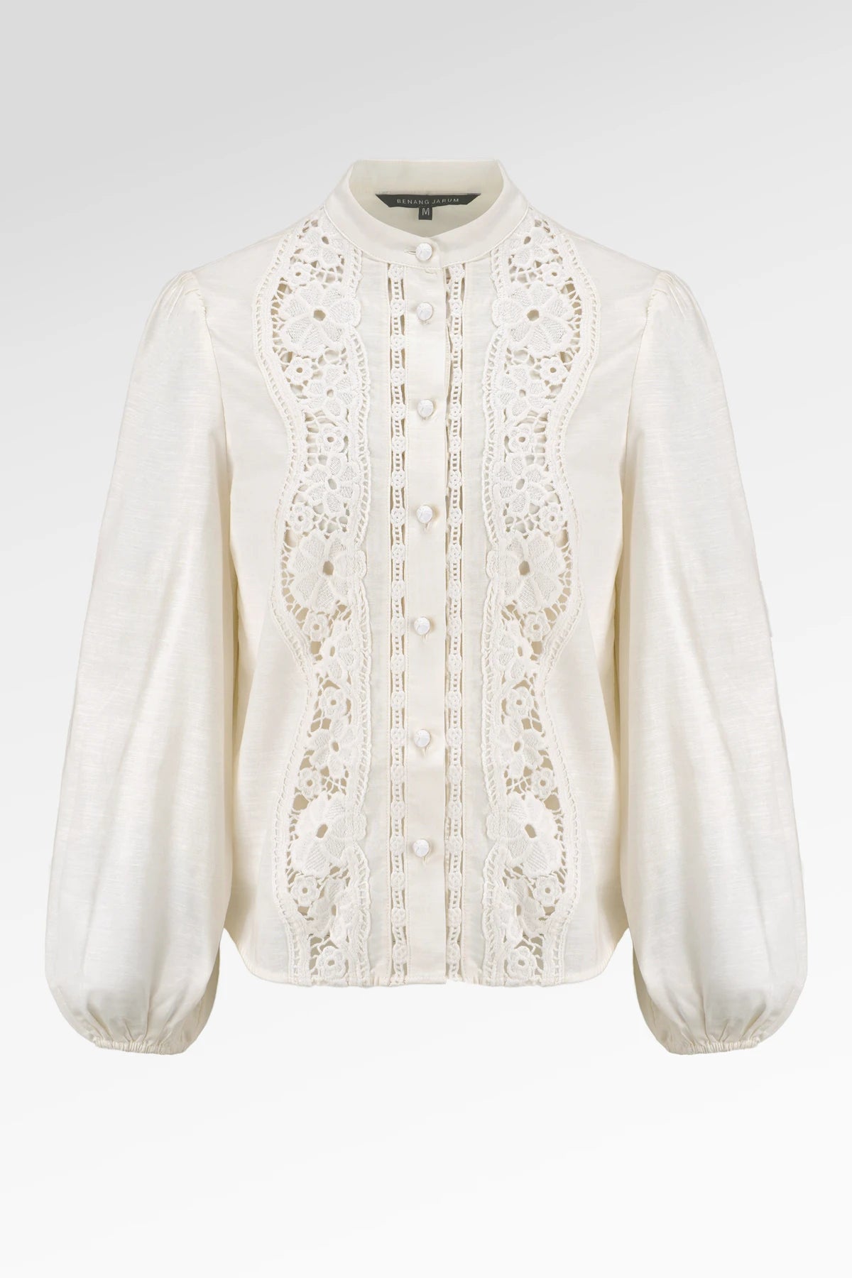 Rachel Lace Shirt - Off White