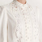 Rachel Lace Shirt - Off White