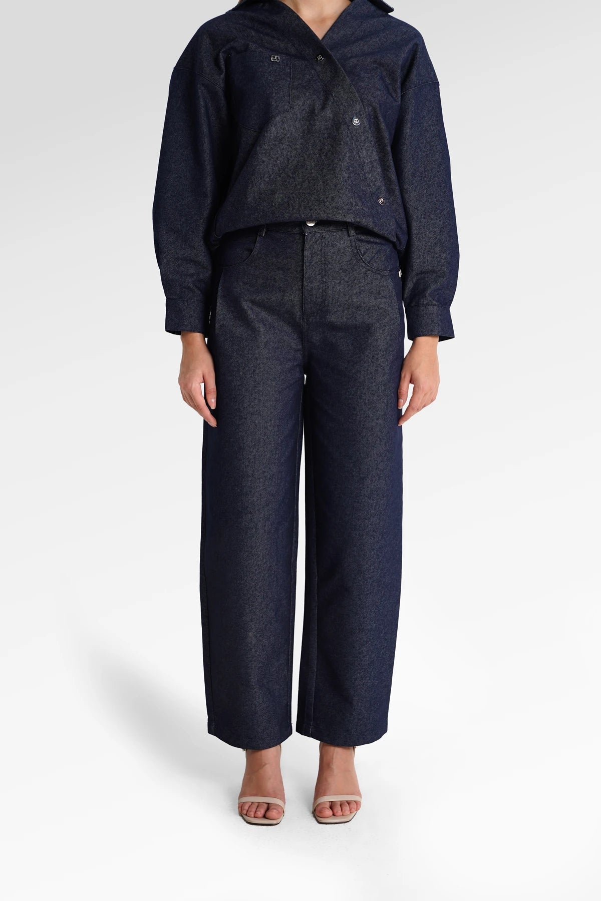 Raine Denim Pants - Denim Blue