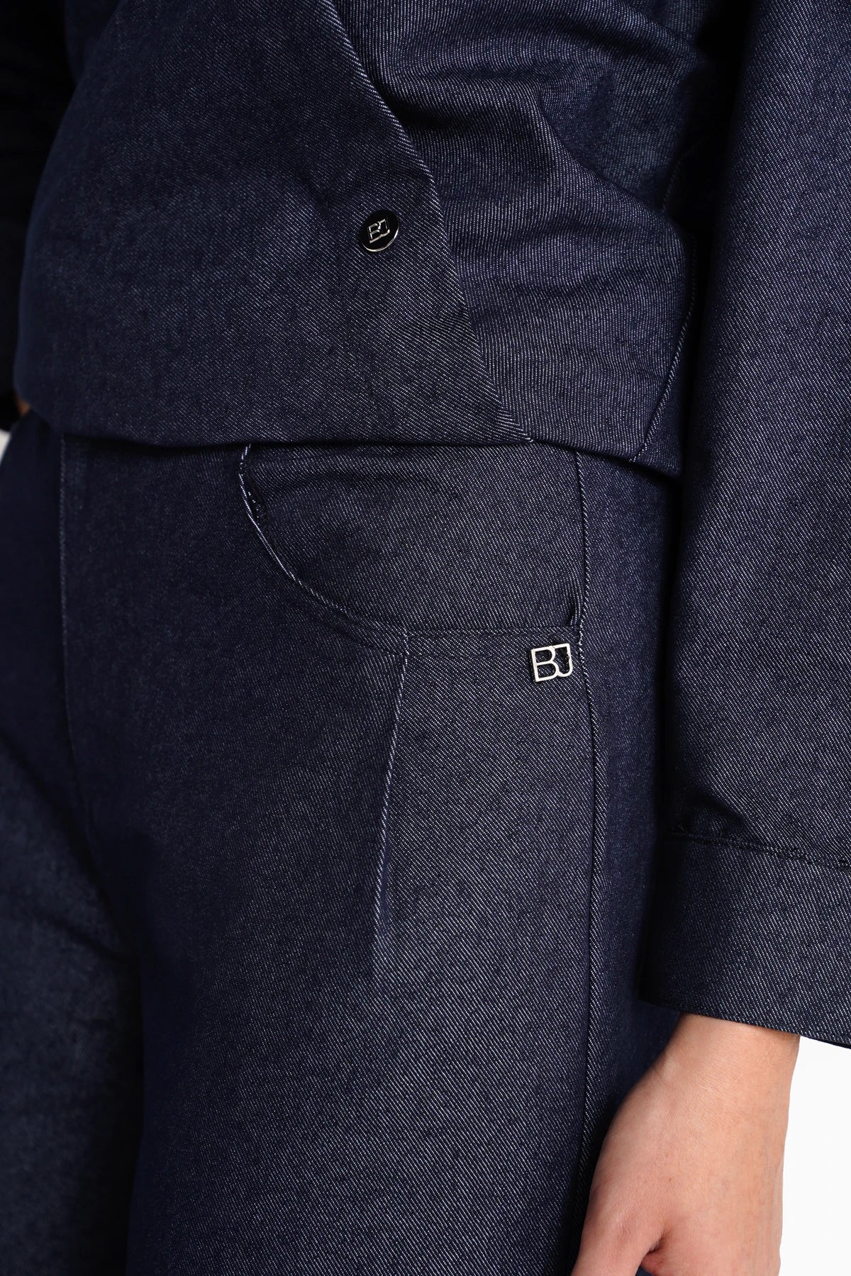 Raine Denim Pants - Denim Blue
