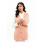 Raine Waistcoat - Coral