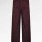 Raine Denim Pants - Maroon