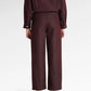 Raine Denim Pants - Maroon