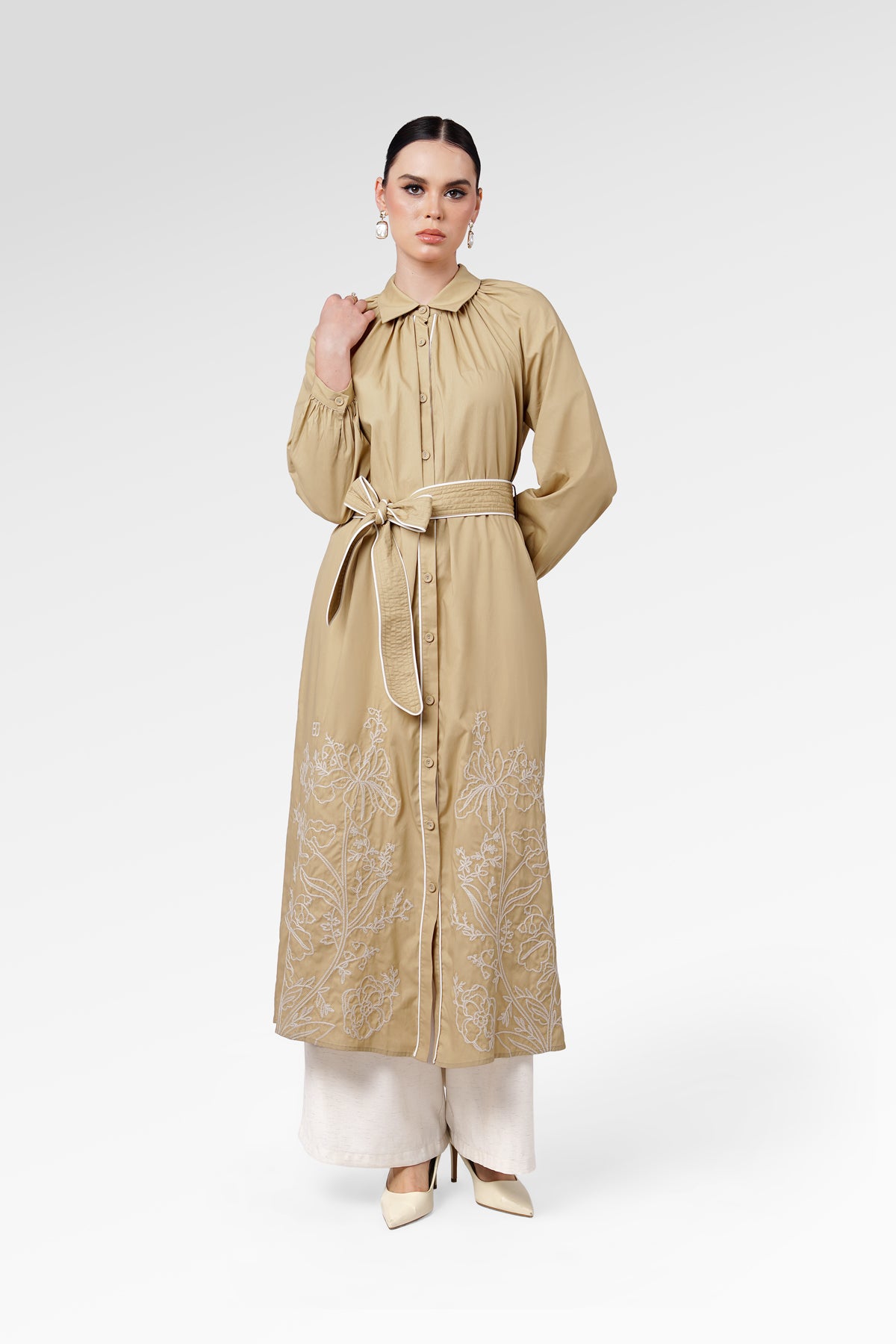 Renee Dress - Khaki