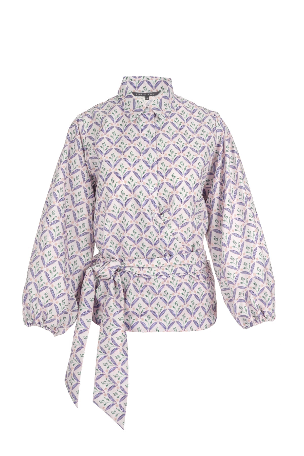 Reverie Wrap Shirt - Purple