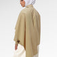 Rhea Cape Shirt - Khaki