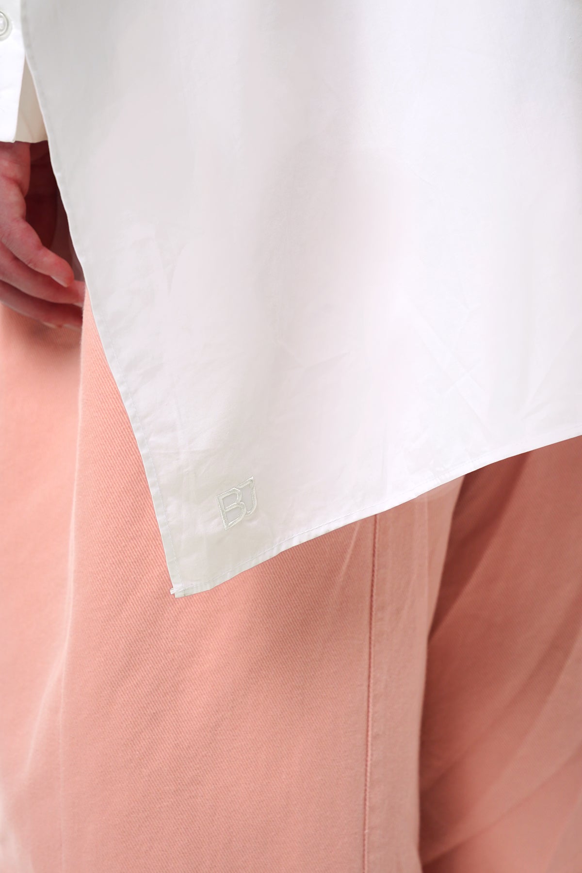 Rhea Cape Shirt - White