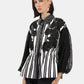 Rielle Embroidery Shirt - Black
