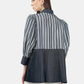 Rora Pleats Shirt - Charcoal