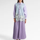 Secret Of The Sea Asymmetric Lace Shirt - Shell