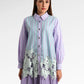 Secret Of The Sea Asymmetric Lace Shirt - Shell