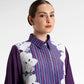 Secret Of The Sea Back Pleated Shirt - Clownfish