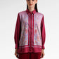 Secret Of The Sea Back Pleated Shirt - Starfish