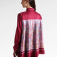 Secret Of The Sea Back Pleated Shirt - Starfish