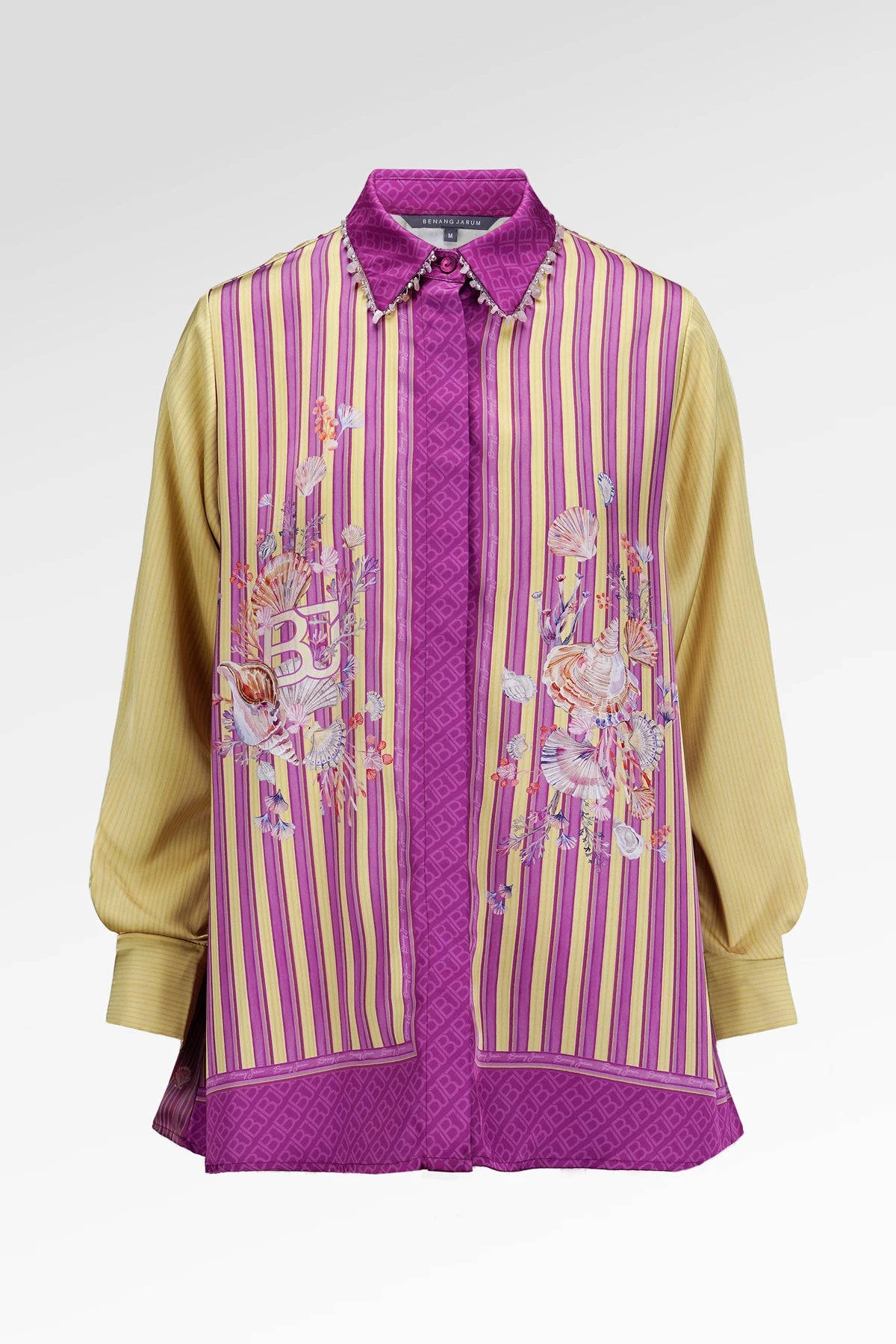 Secret Of The Sea Collar Shirt - Algae