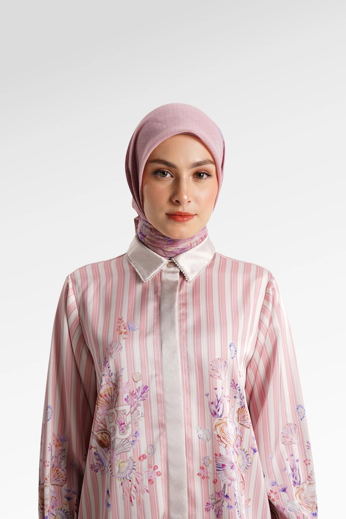Secret Of The Sea Collar Shirt - Jellyfish