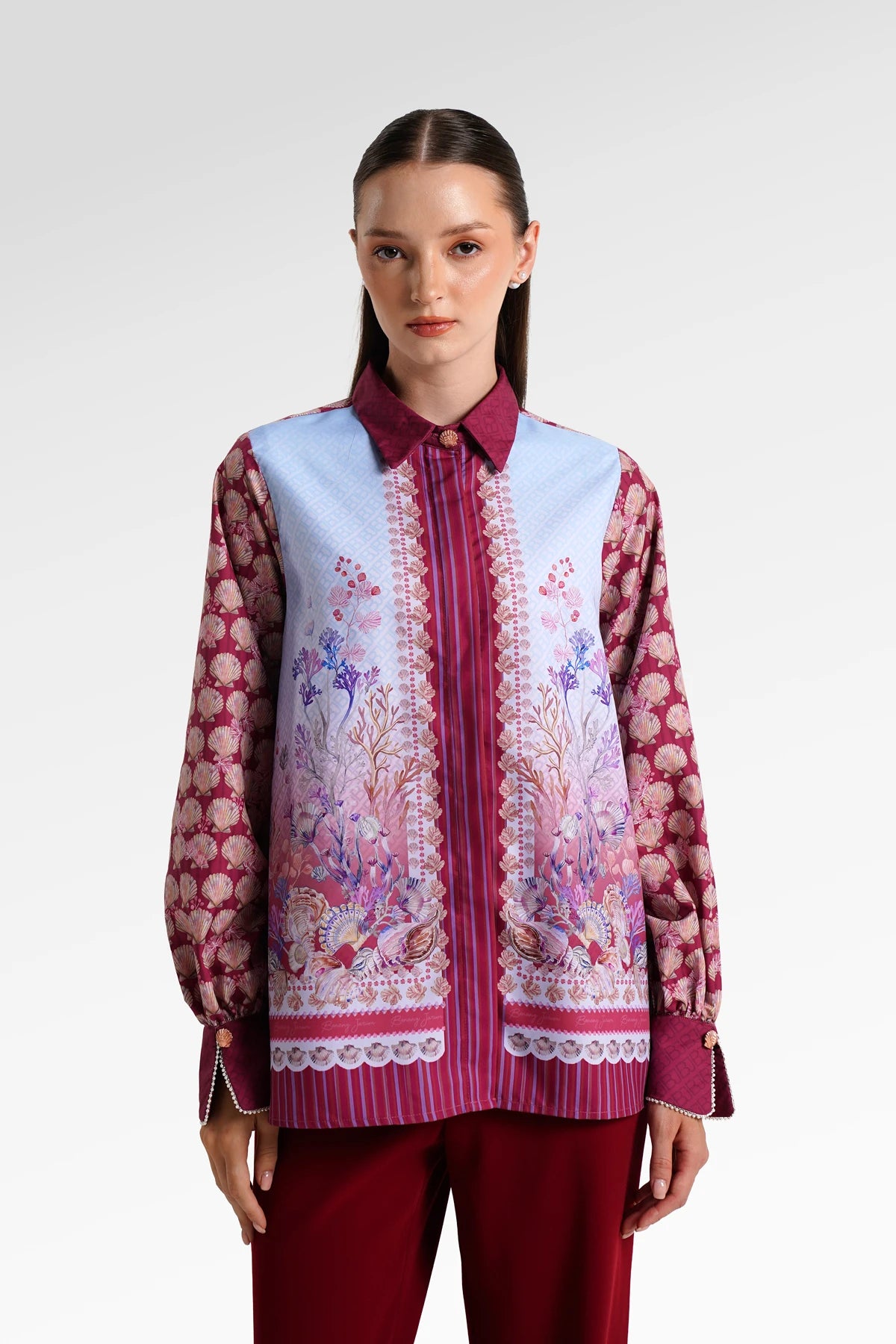 Secret Of The Sea Detailed Shirt - Starfish
