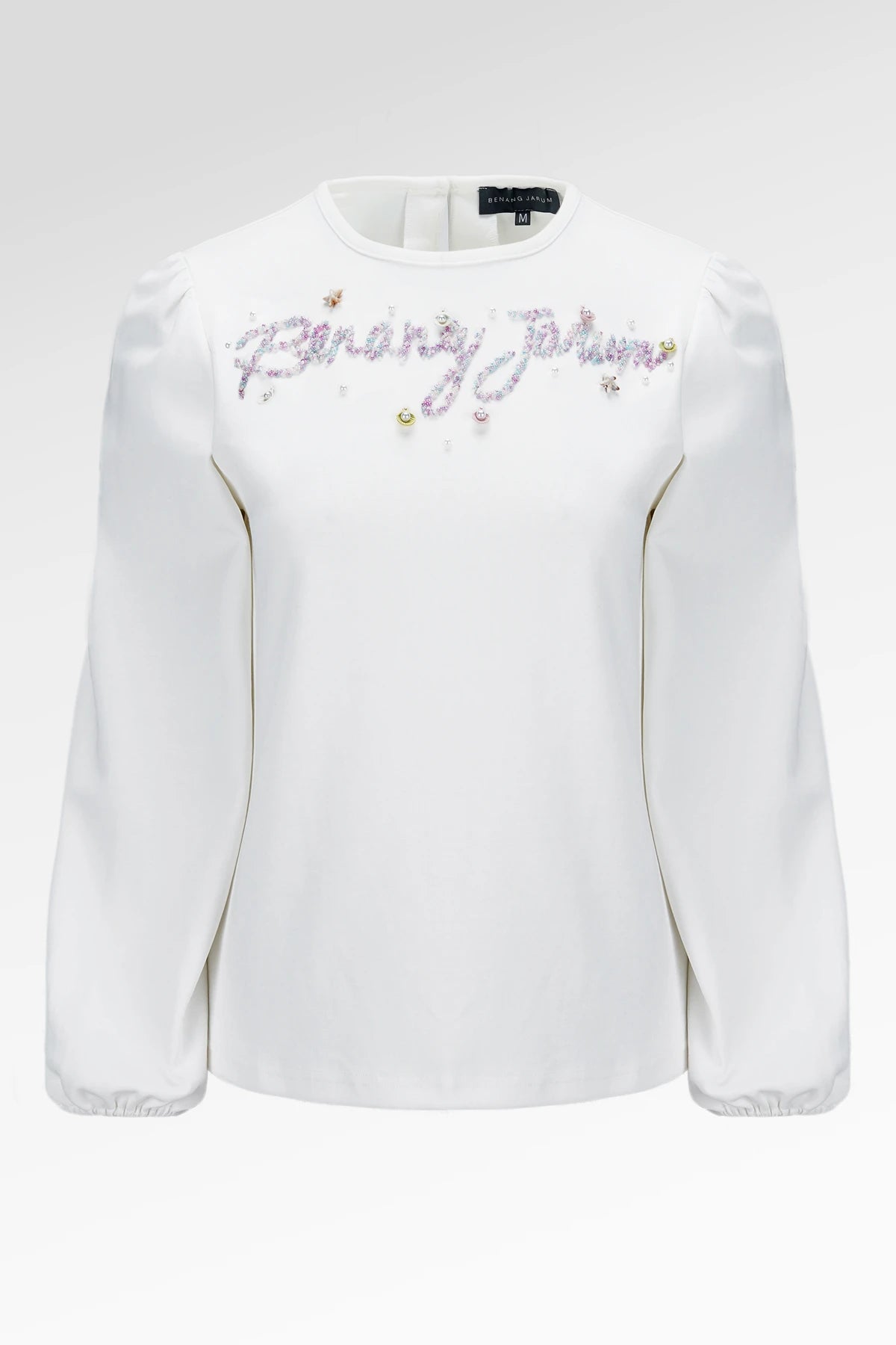 Secret Of The Sea Embellished Blouse - Jellyfish