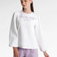 Secret Of The Sea Embellished Blouse - Jellyfish