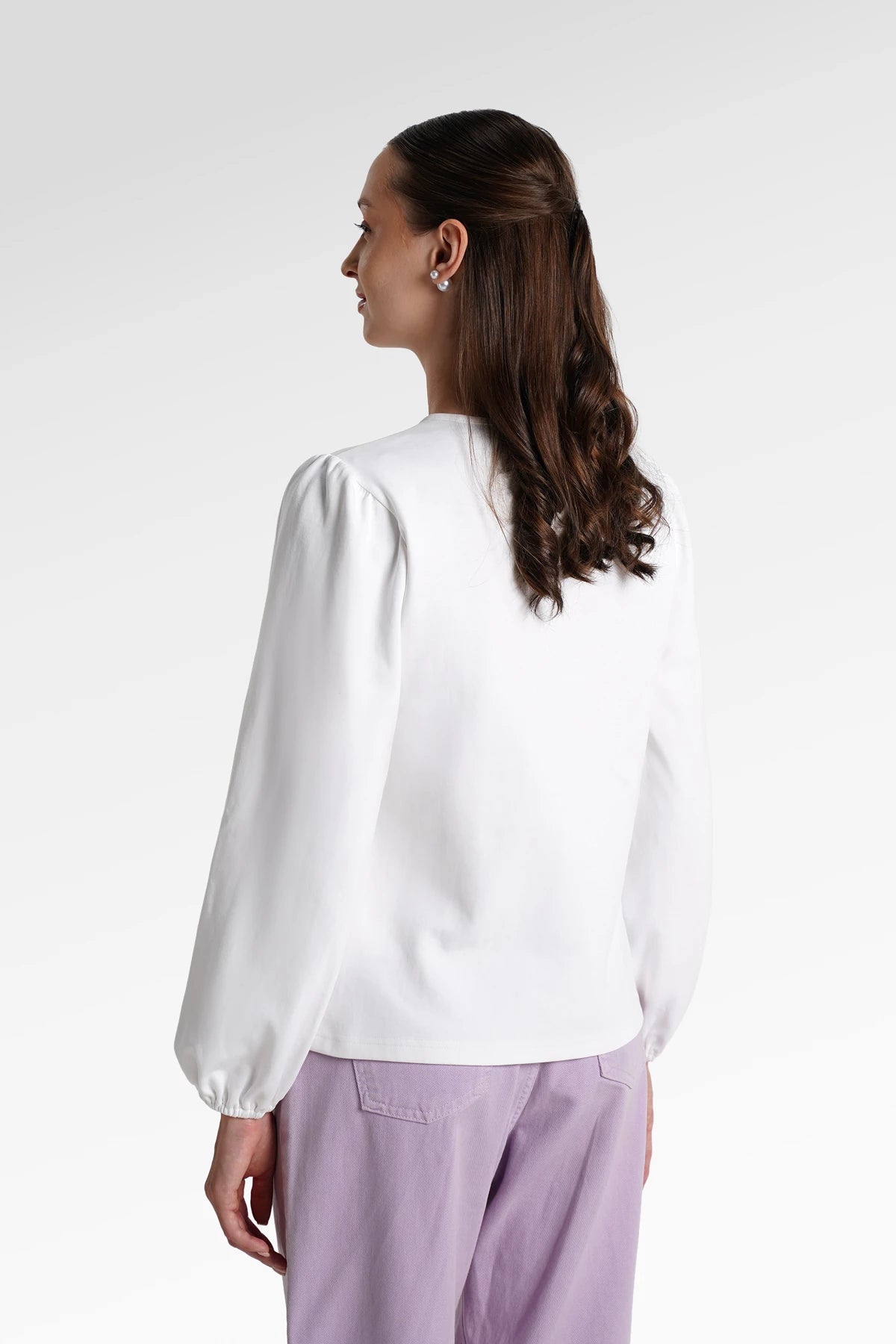 Secret Of The Sea Embellished Blouse - Jellyfish