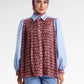 Secret Of The Sea Front Pleated Shirt - Starfish