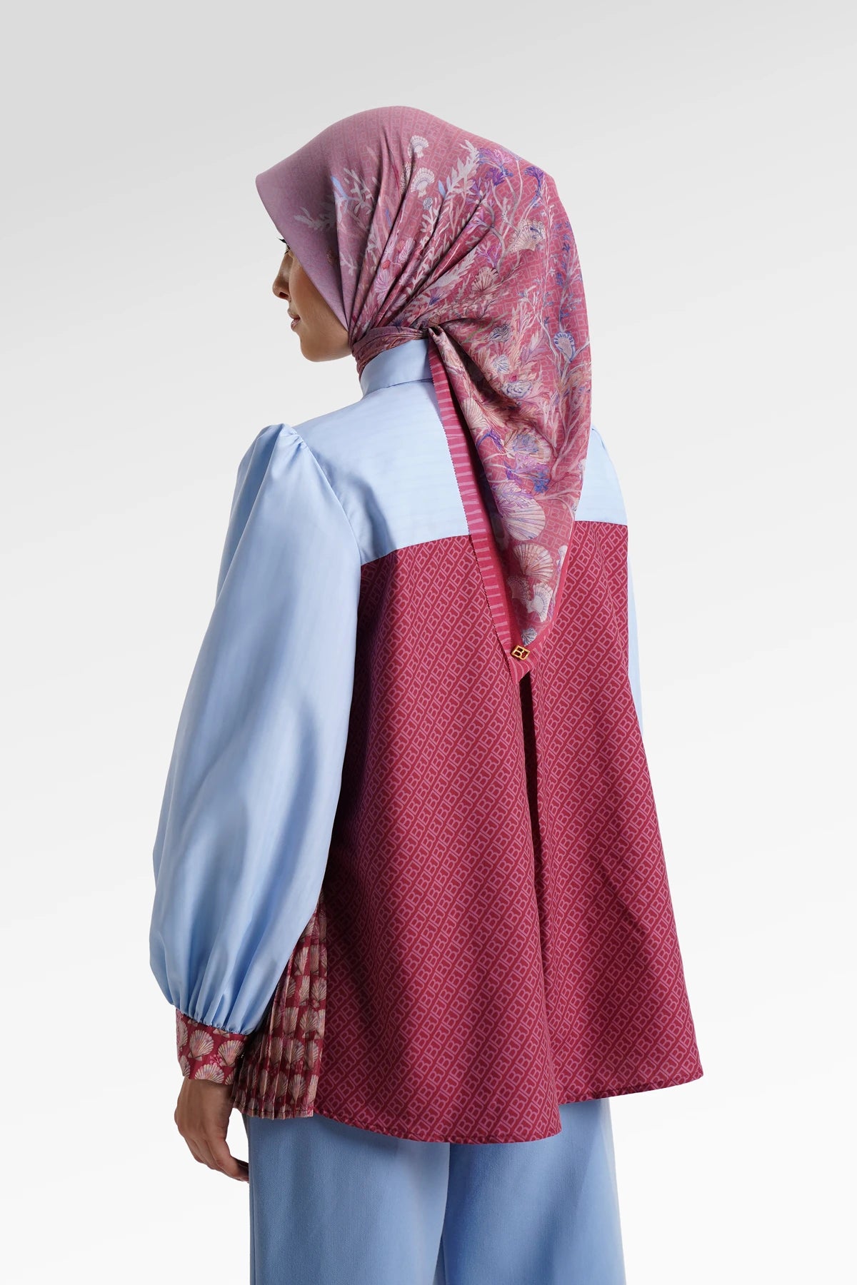 Secret Of The Sea Front Pleated Shirt - Starfish