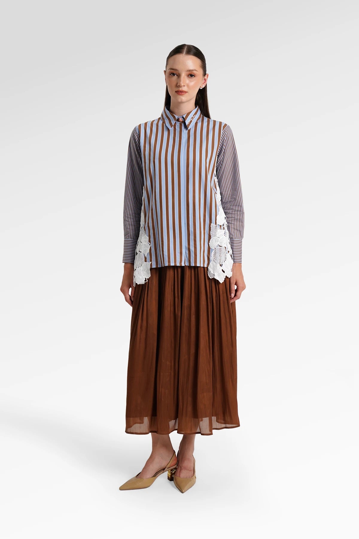 Secret Of The Sea Lace Shirt - Clownfish