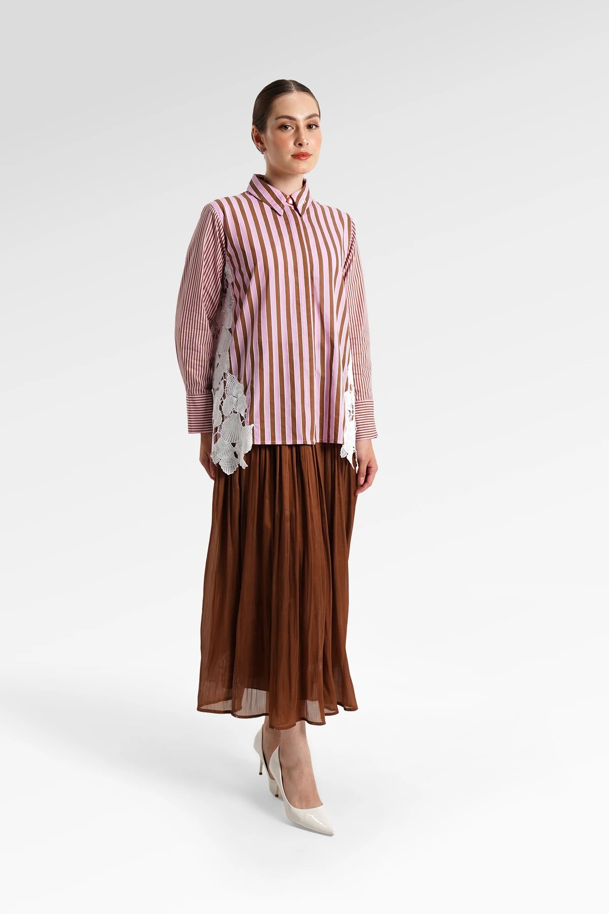 Secret Of The Sea Lace Shirt - Jellyfish