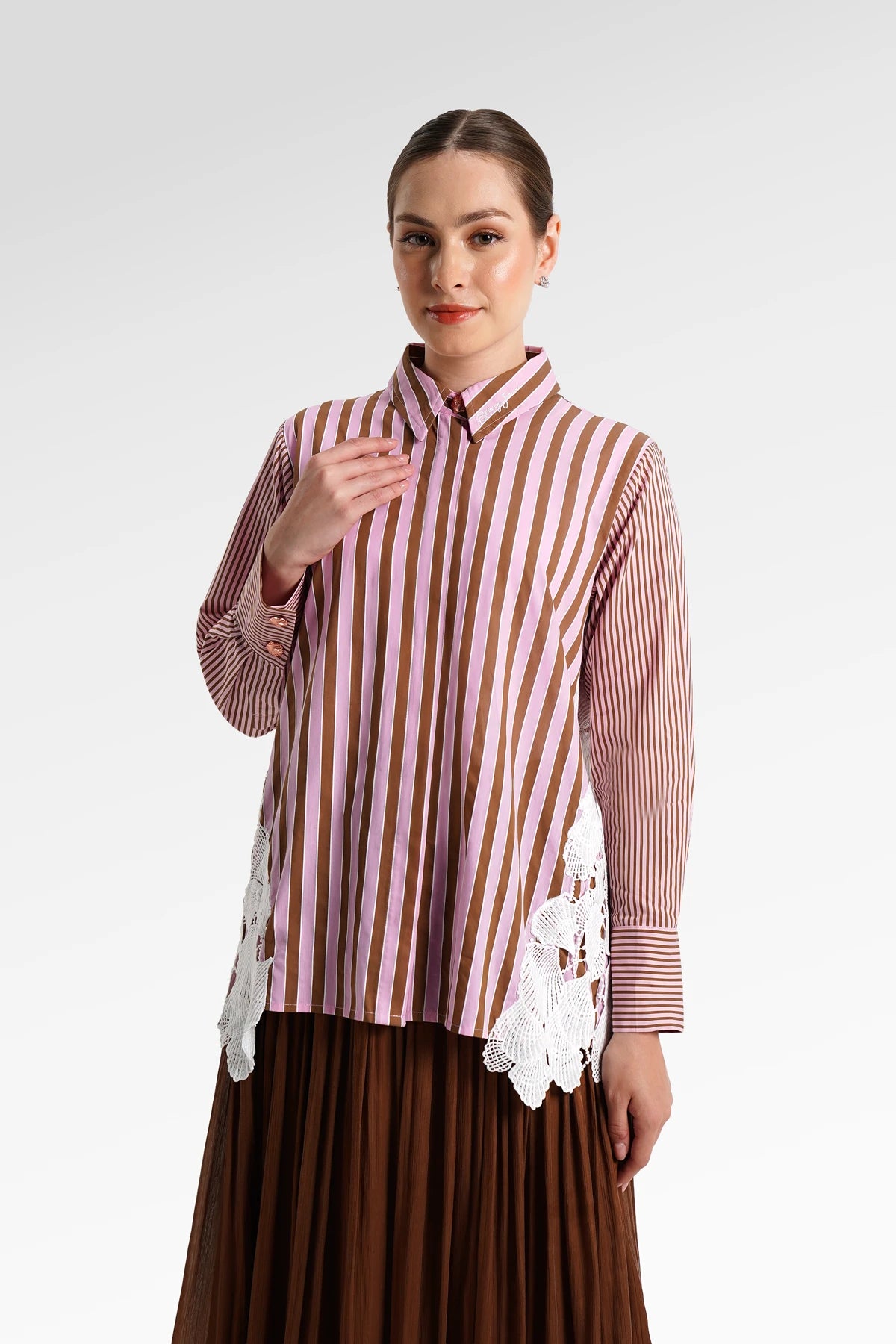 Secret Of The Sea Lace Shirt - Jellyfish