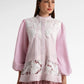 Secret Of The Sea Layered Lace Shirt - Jellyfish