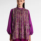 Secret Of The Sea Pleated Blouse - Algae