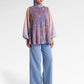 Secret Of The Sea Pleated Blouse - Clownfish
