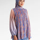 Secret Of The Sea Pleated Blouse - Clownfish